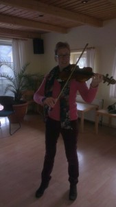 Unsere Geigenlehrerin Jolanta Henning